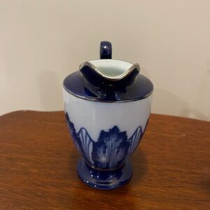 Bombay Blue and White Ceramic Creamer